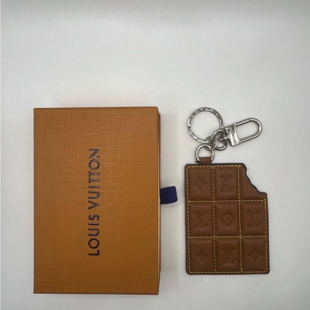 Louis Vuitton Chocolate Bar Keychain